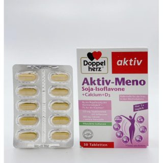 多寶雙心Doppelherz 大豆異黃酮 Aktiv-Meno 卵巢 更年期保養